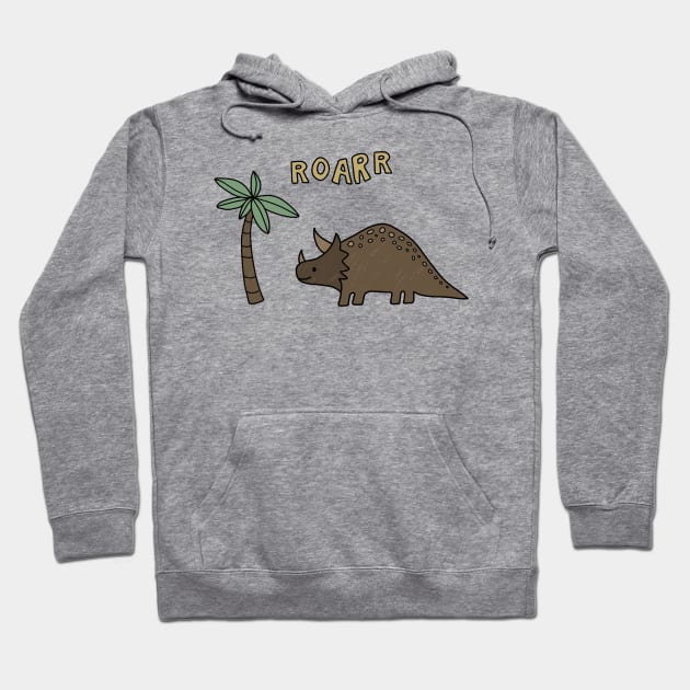 Dinosaur drawing Hoodie by valentinahramov